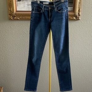 Ag Adriano Goldschmied Dark Indigo Skinny Jeans
